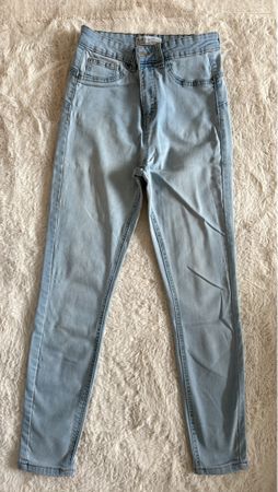 Leichte Jeans Hose Gr.38 Sommerlich hellblau - guter Zustand