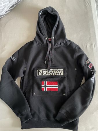 Sweat à capuche Geographical Norway - Taille M - Noir