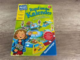 Rund um den Kalender Lernspiel für Kinder von 4-7 Jahre