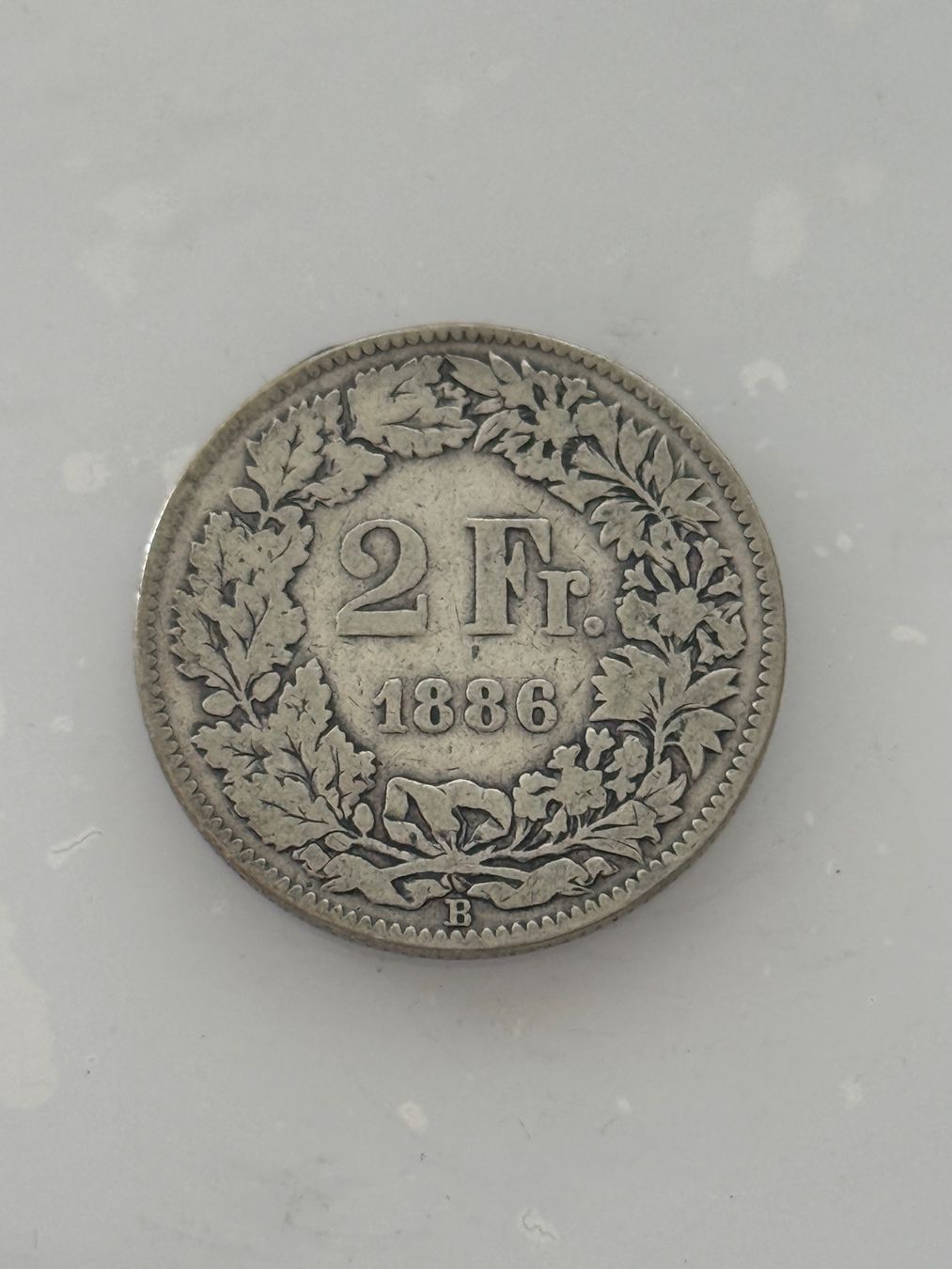Toutes les monnaies: 2 Franken 1886  Rar – D'occasion à Wallisellen par SWISS_SILVER1
