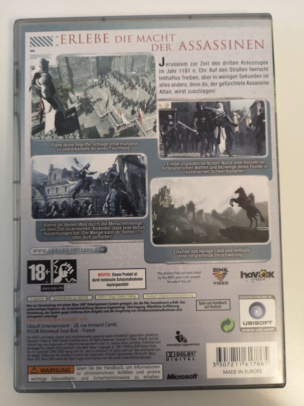 Giochi: Assassin's Creed (Classics) (XBOX 360) – Usato da Herisau venduto da Seyashop1 2