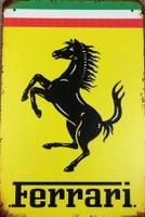 Ferrari Blechschild Pferd Ross F8 812 430 599 SF90 F40 F50