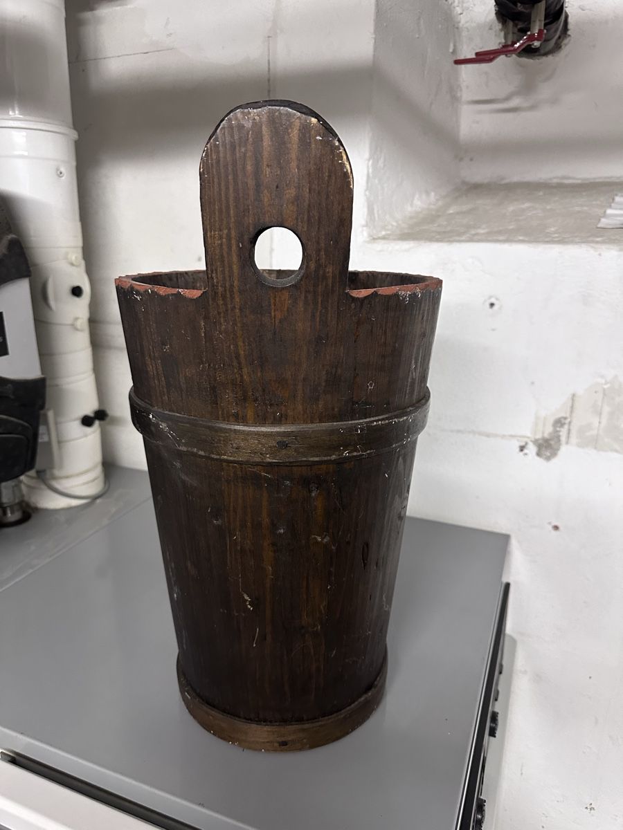 Toutes les décorations: Bemalter Holz Schirmständer  – D'occasion à Uerkheim par Crank99 1