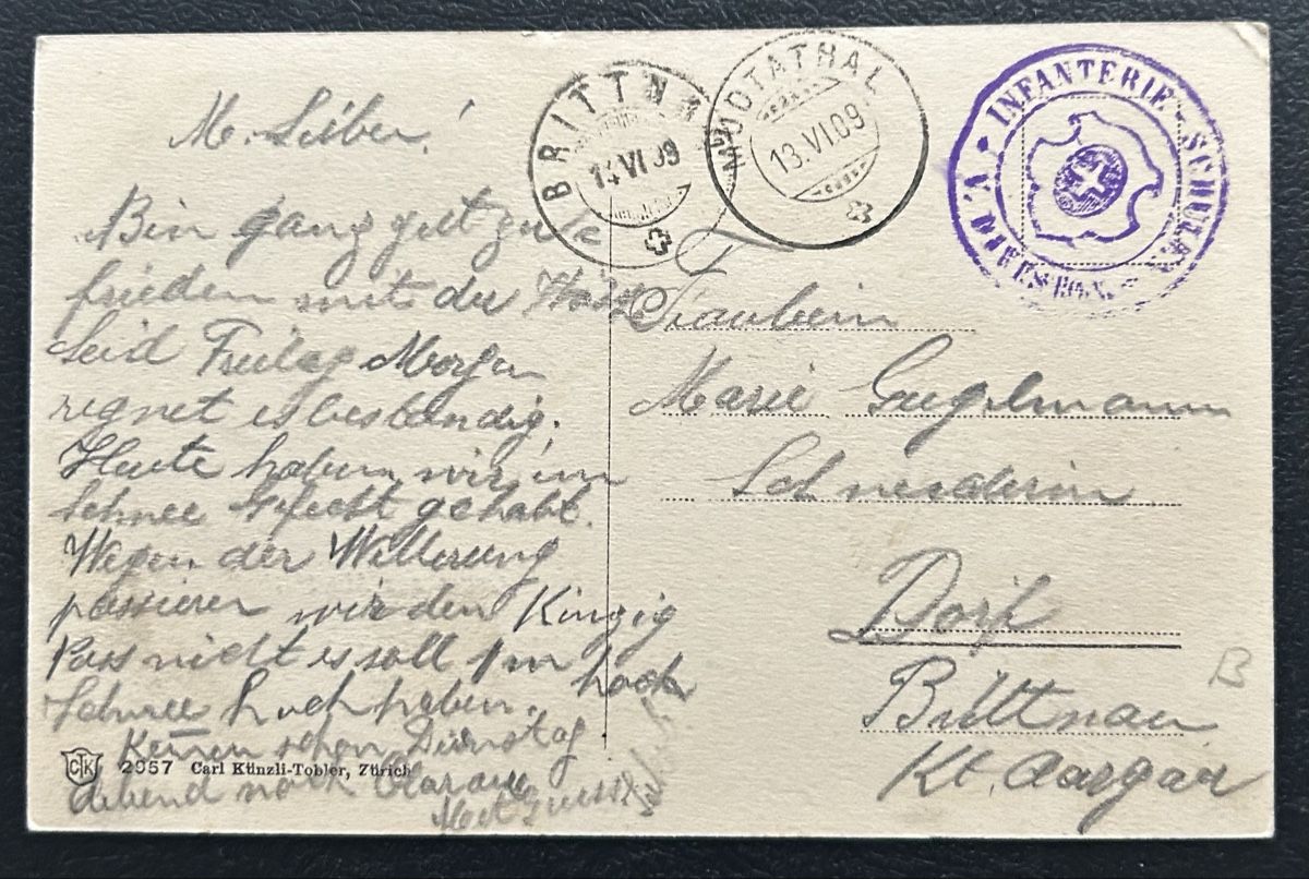 Cartes postales: Gruss aus Muotathal 2-Bildrig  – D'occasion à Horw par Tellbub 1