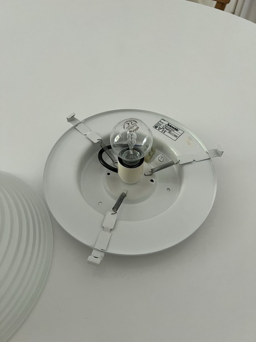 Artemide Kronleuchter & Deckenlampen: Artemide Egina Plafoniera – Defekt aus Zürich von Leuzzeli 1