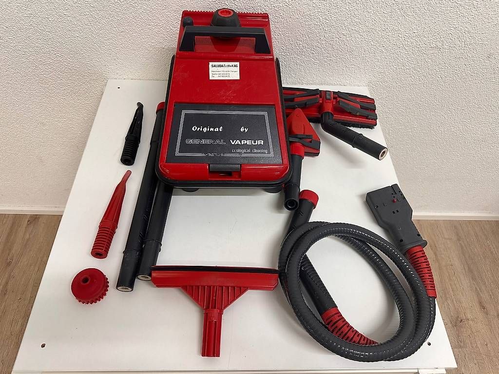 Dampfreiniger: GENERAL VAPEUR Dampfreiniger Original im Komplett-Set – Gebraucht aus Obernau von Arche_Noah_Brocki