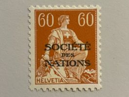 1935 Helvetia mit Schwert, ZNr 10z, postfrisch