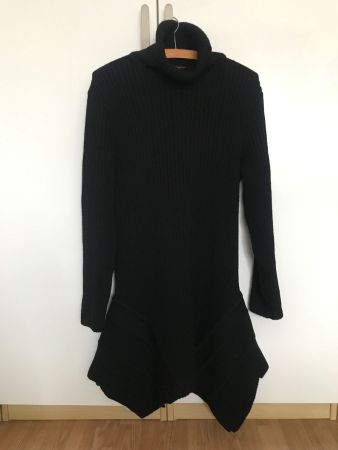 Robe noir hiver/Schwarzes Winterkleid