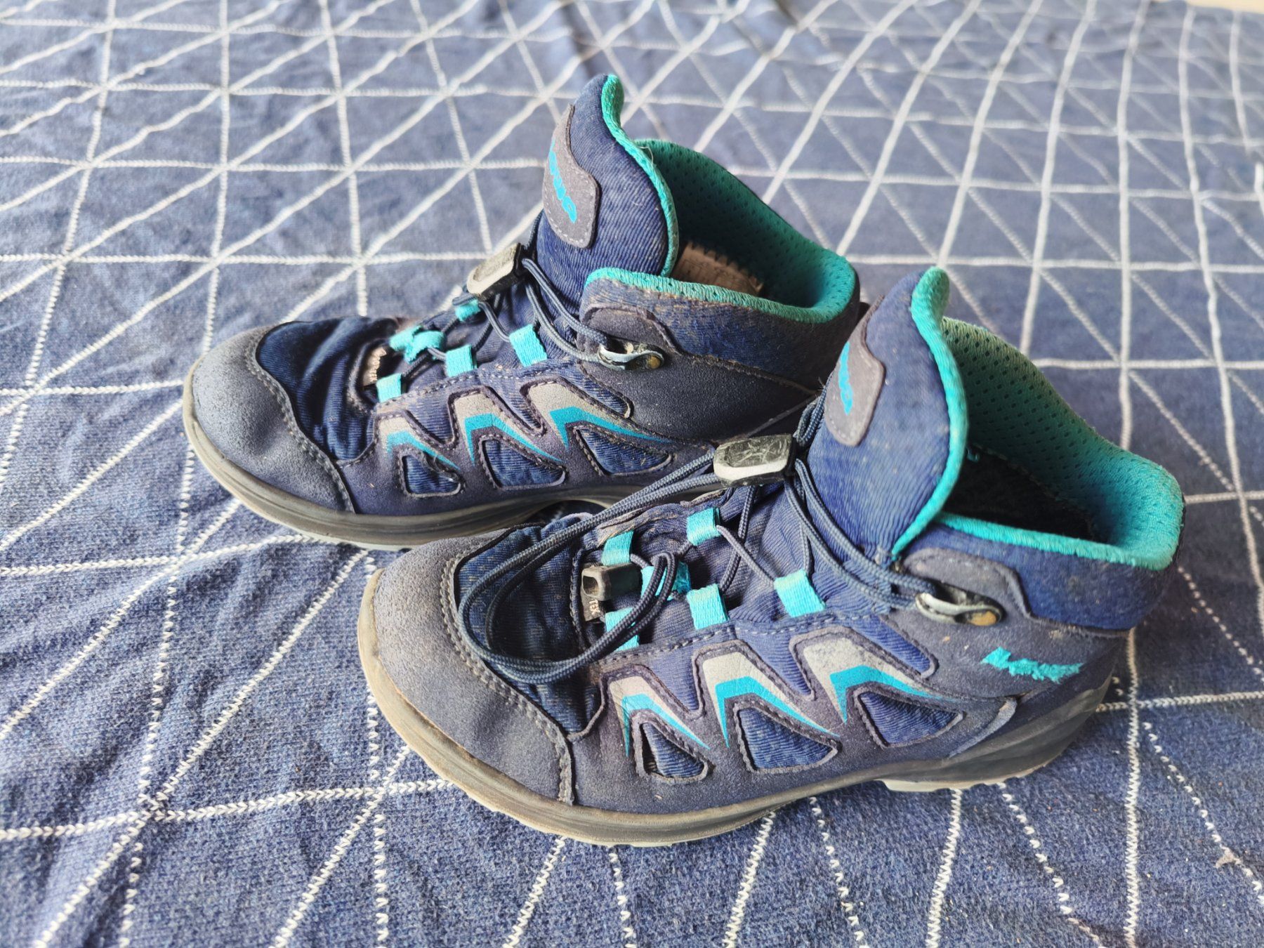 Lowa Scarpe per ragazzi: Lowa Wanderschuhe Grösse 33  blau – Usato da MUEHLAU venduto da ibo_5c7d