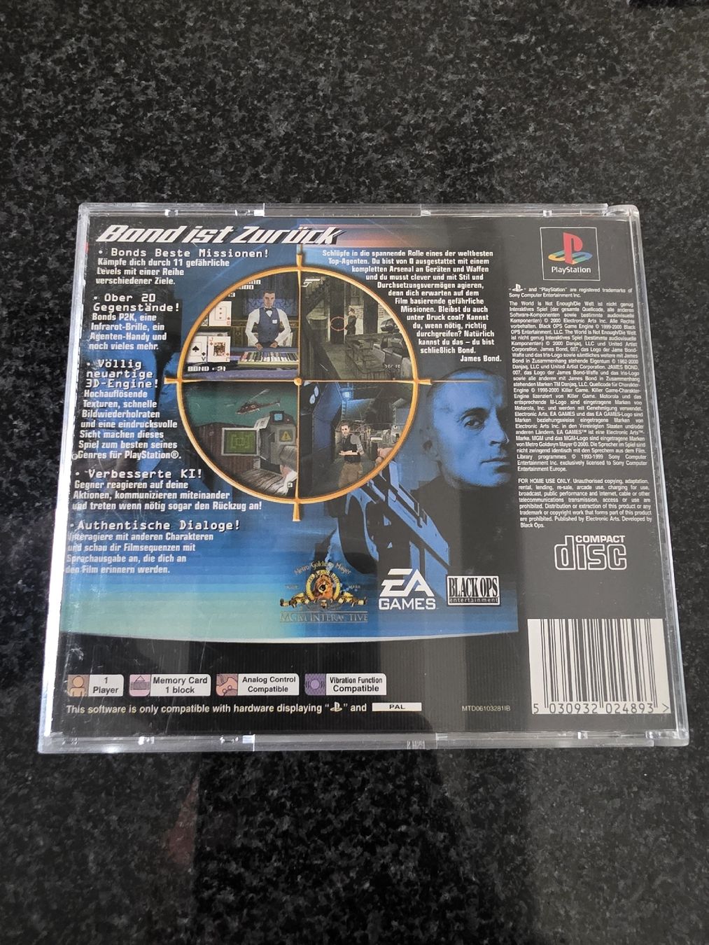 Jeux: 007 PS1 – D'occasion à Chavornay par Crash37 1