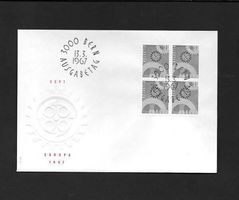 FDC Nr. 448 Viererblock ET Bern 13.3.1967