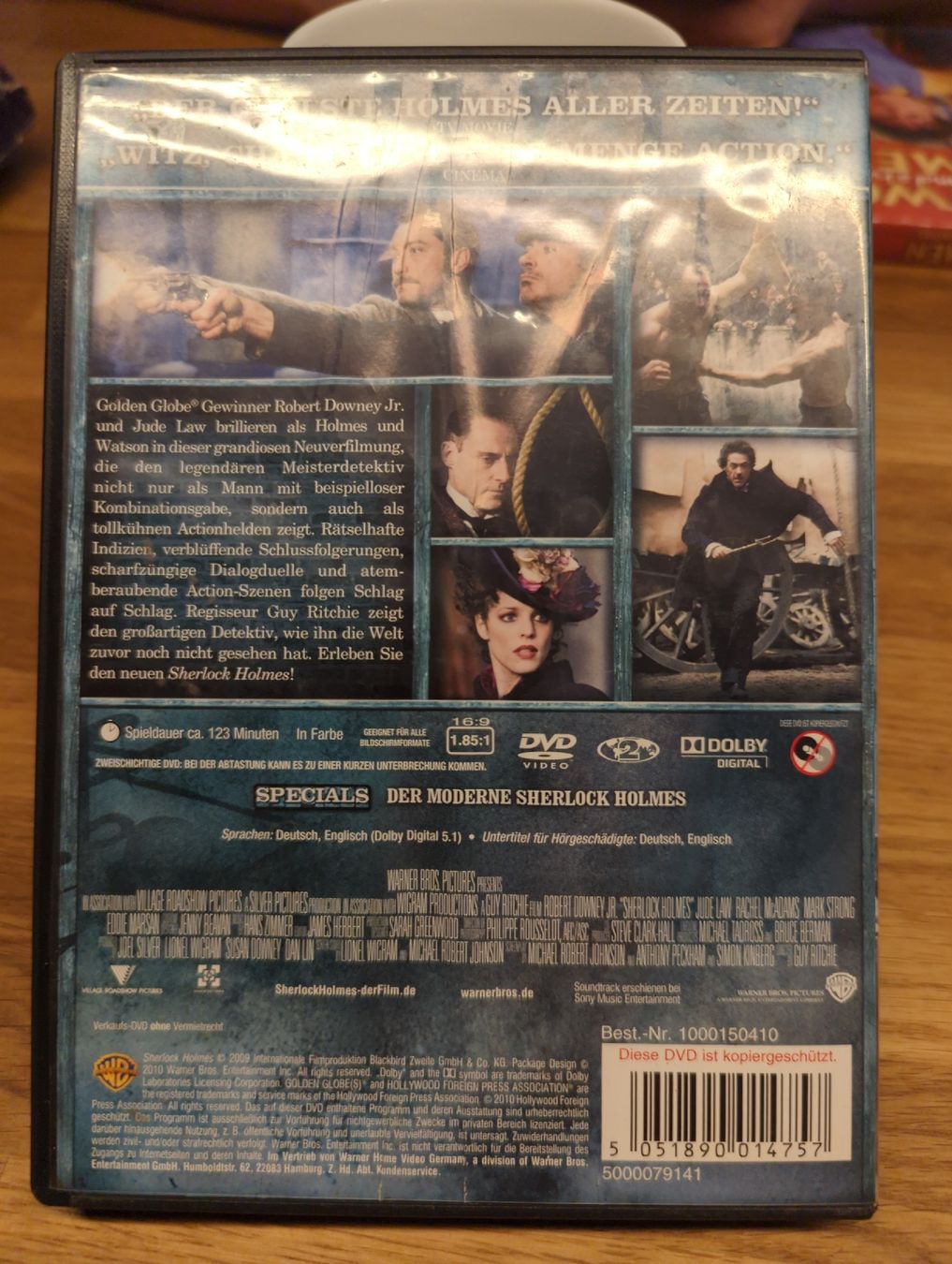 Alle DVDs: DVD Sherlock Holmes – Gebraucht aus Wünnewil von Susuki125gt 1