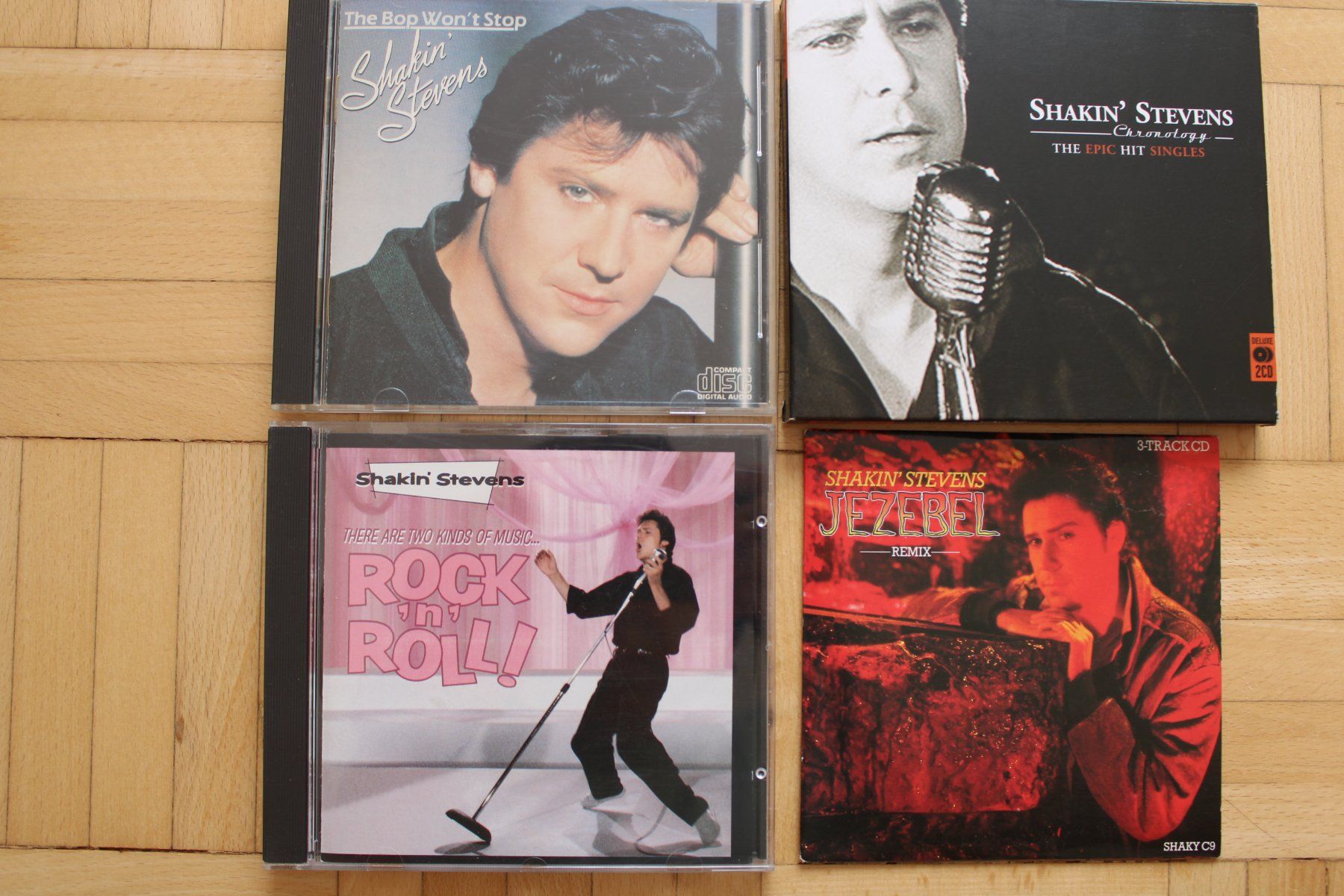 CDs: SHAKIN`STEVENS 5 Stück CDs – Gebraucht aus Zürich von adamhasler