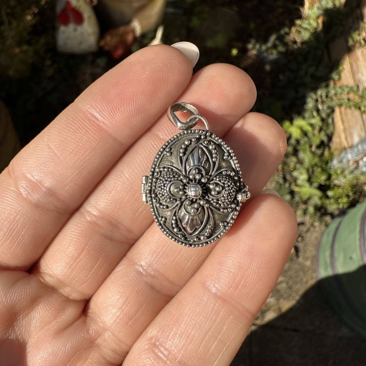 Ciondoli: Aufklappbares Amulett aus 925 Silber – Nuovo (secondo la descrizione) da Unterstammheim venduto da joh_cl5s 2