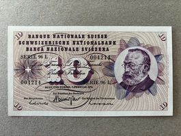 10-Franken-Note von 1974