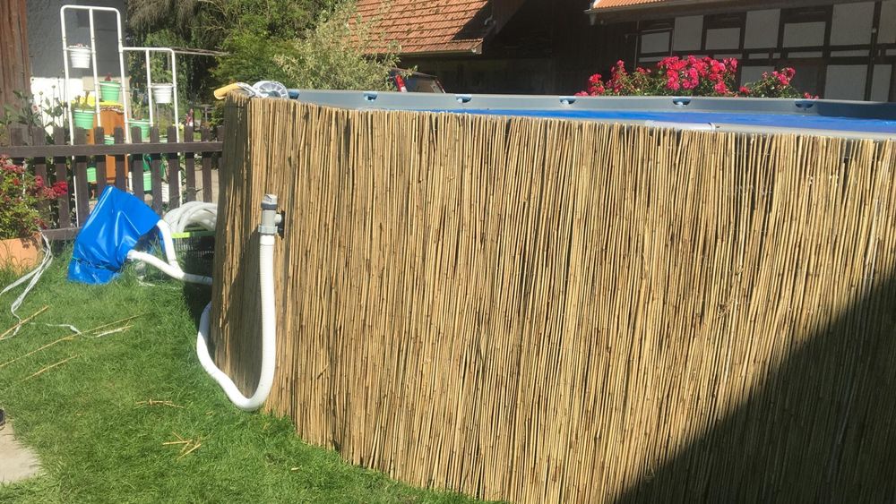 Intex Schwimmbad: 488cm Pool Komplett Set - mit Isolation, Pumpe, Solarheizung – Gebraucht aus Kyburg-Buchegg von Neotech320 6