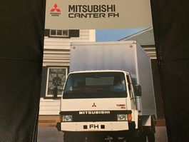 Mitsubishi Canter FH 78 TD Verkaufsprospekt 8 Seiten Aug. 88