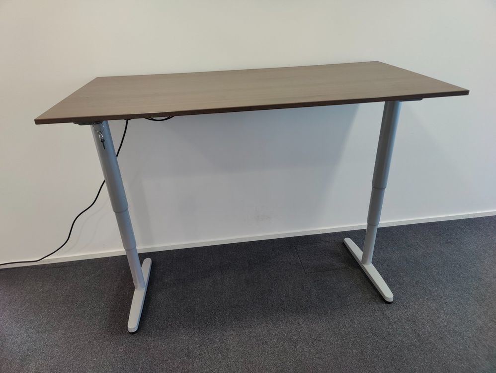 Scrivanie: Bürotisch 160x80 Höhenverstellbar – Usato da Cham venduto da owaco 2