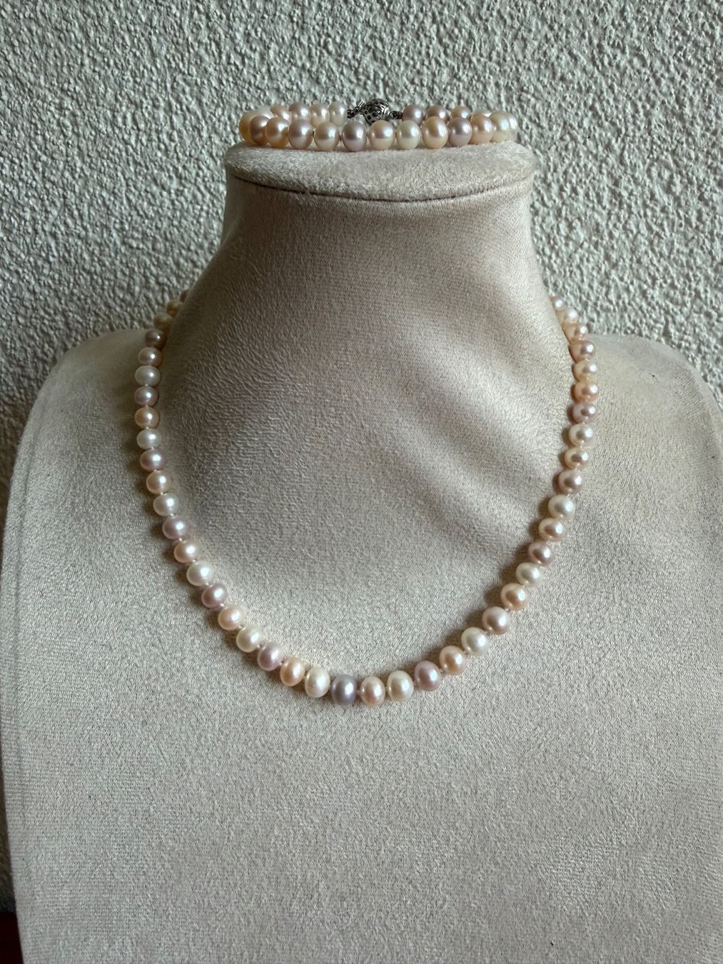 Catenine: Echte Perlen Kette mit Armband – Usato da Spiegel b. Bern venduto da Rogger72 6