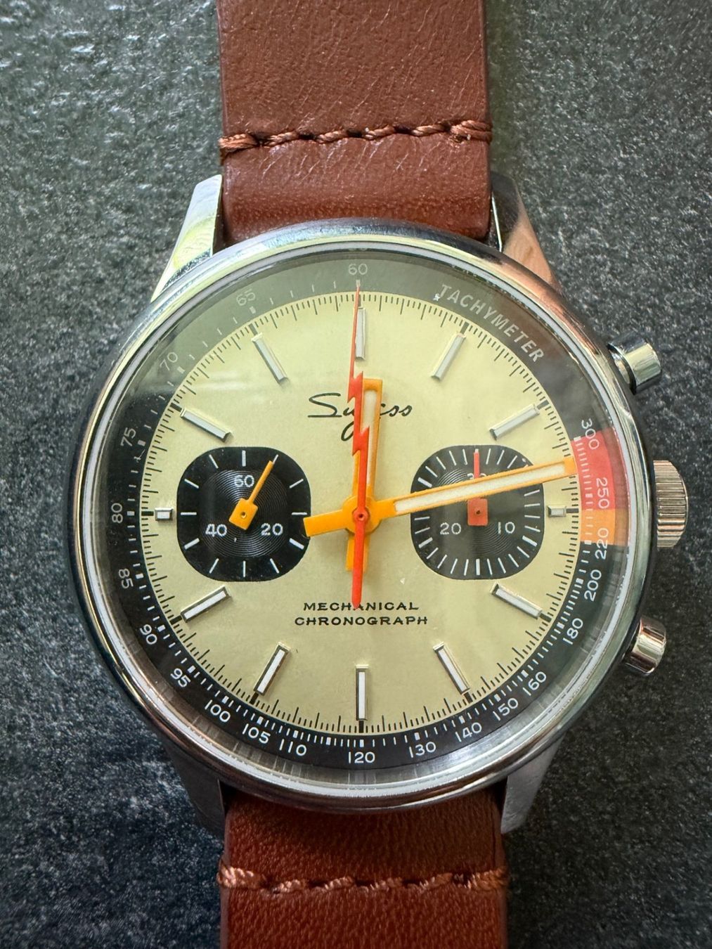 Orologi: Sugess Mechanische Chronograph ST19 – Usato da Hombrechtikon venduto da stonefenix