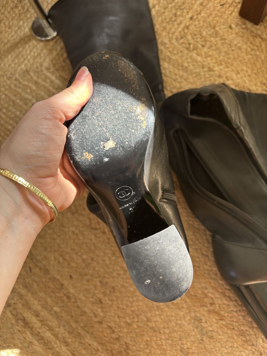 Chanel Damenschuhe: Chanel 37 Overknee Stiefel – Gebraucht aus Zürich von Salomej011 3
