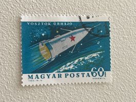 Cosmo und Space Theme Briefmarke