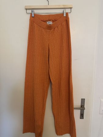 Hose Only gerippt orange Grösse S wie NEU