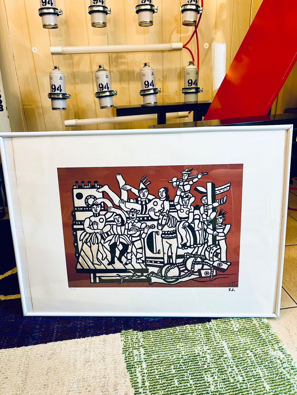 Grafiken & Lithographien: Fernand Léger artprint – Gebraucht aus Montreux von LeVintage33