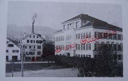 Zürich Wädenswil Sek.schule /  Turnhalle anno dazumal