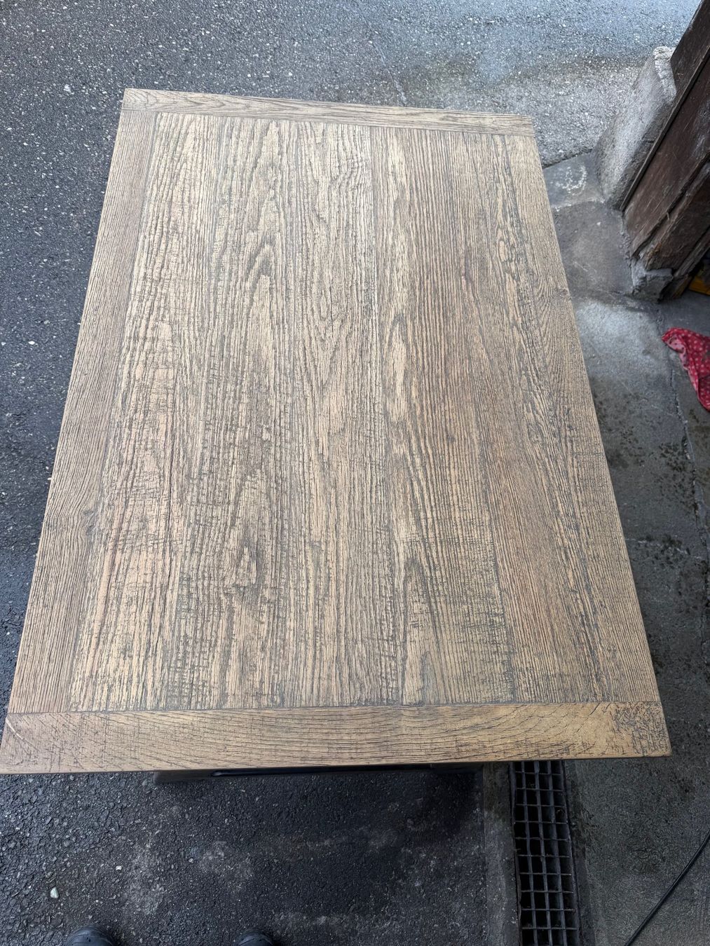 Schreibtische: Eichen Esstisch/Pult Tisch, Eiche/Metall, 120 x 80 cm – Gebraucht aus Koblenz von Rbaldinger54 2