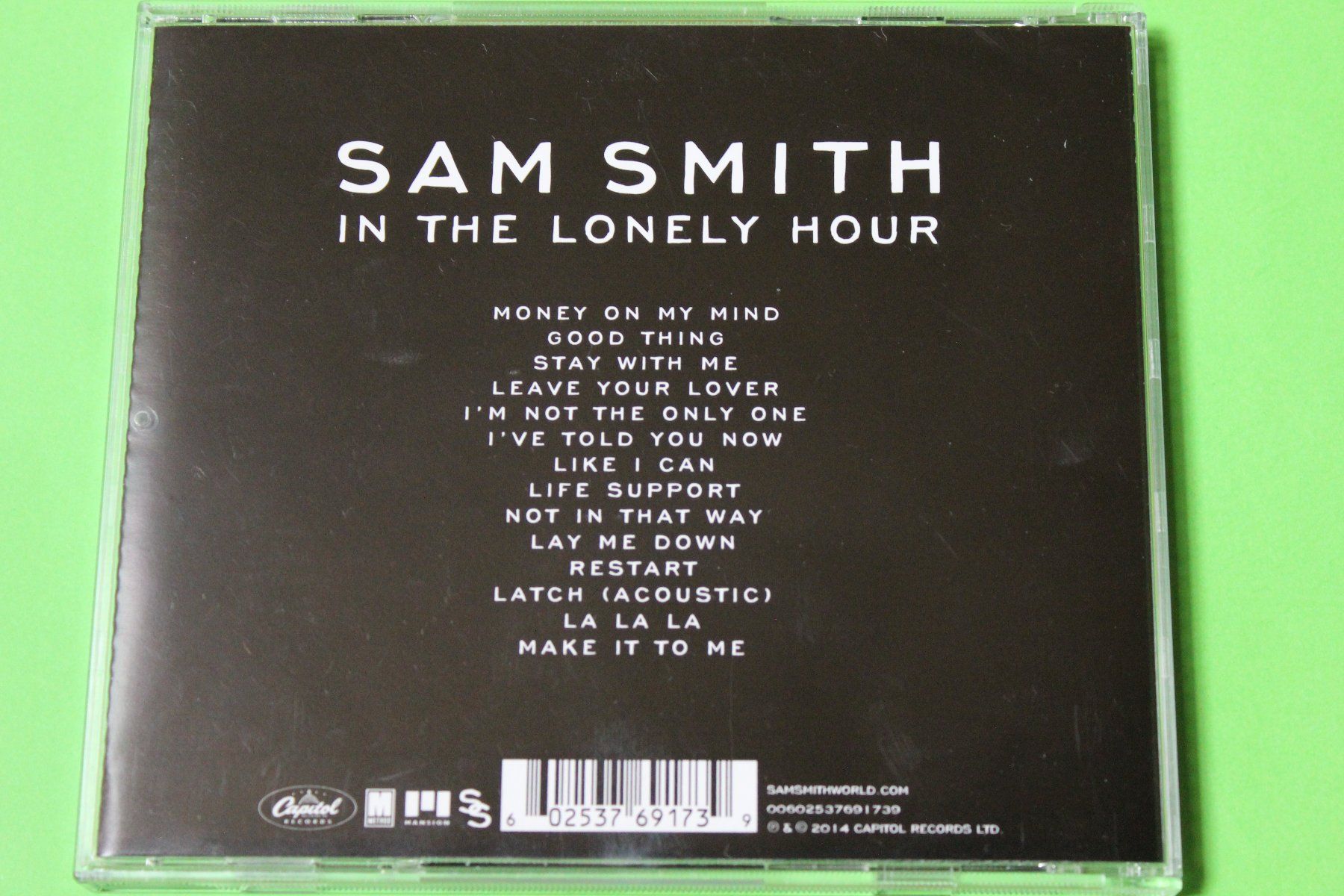 CD: SAM SMITH - IN THE LONELY HOUR CD 2014 – Usato da Tübach venduto da JamesStone 2