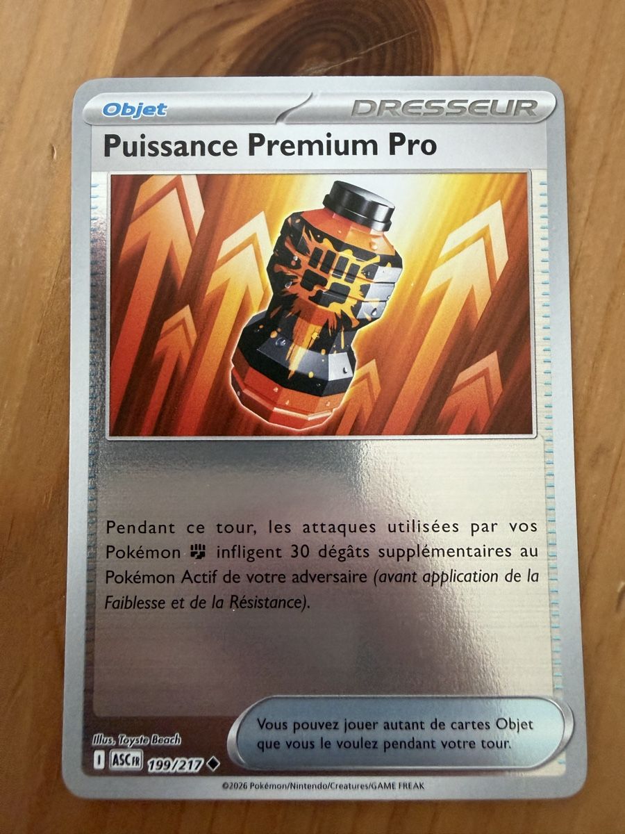Pokémon Carte collezionabili: Puissance Premium Pro (ASC199) – Nuovo (secondo la descrizione) da Vevey venduto da Matx
