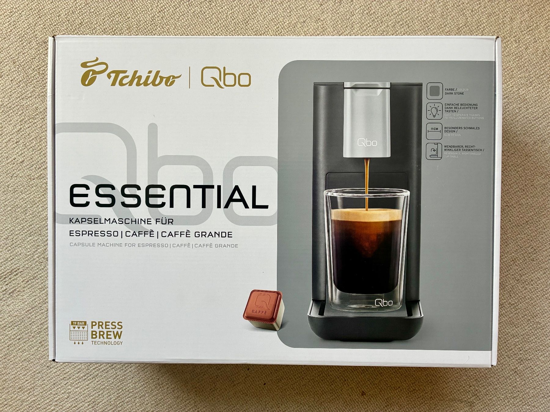 Tchibo Macchine per caffè & Macchine per espresso: Kaffeemaschine Tchibo – Nuovo e nell'imballaggio originale da Bottmingen venduto da pilzlisalat