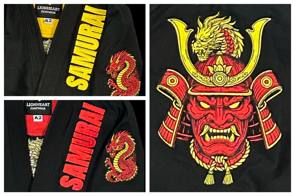 Kimonos: Kimono de jiu-jitsu brésilien SAMURAI A1 - A2 - A3 - A4 – Neu und originalverpackt aus Meyrin von LionheartFightwear 5