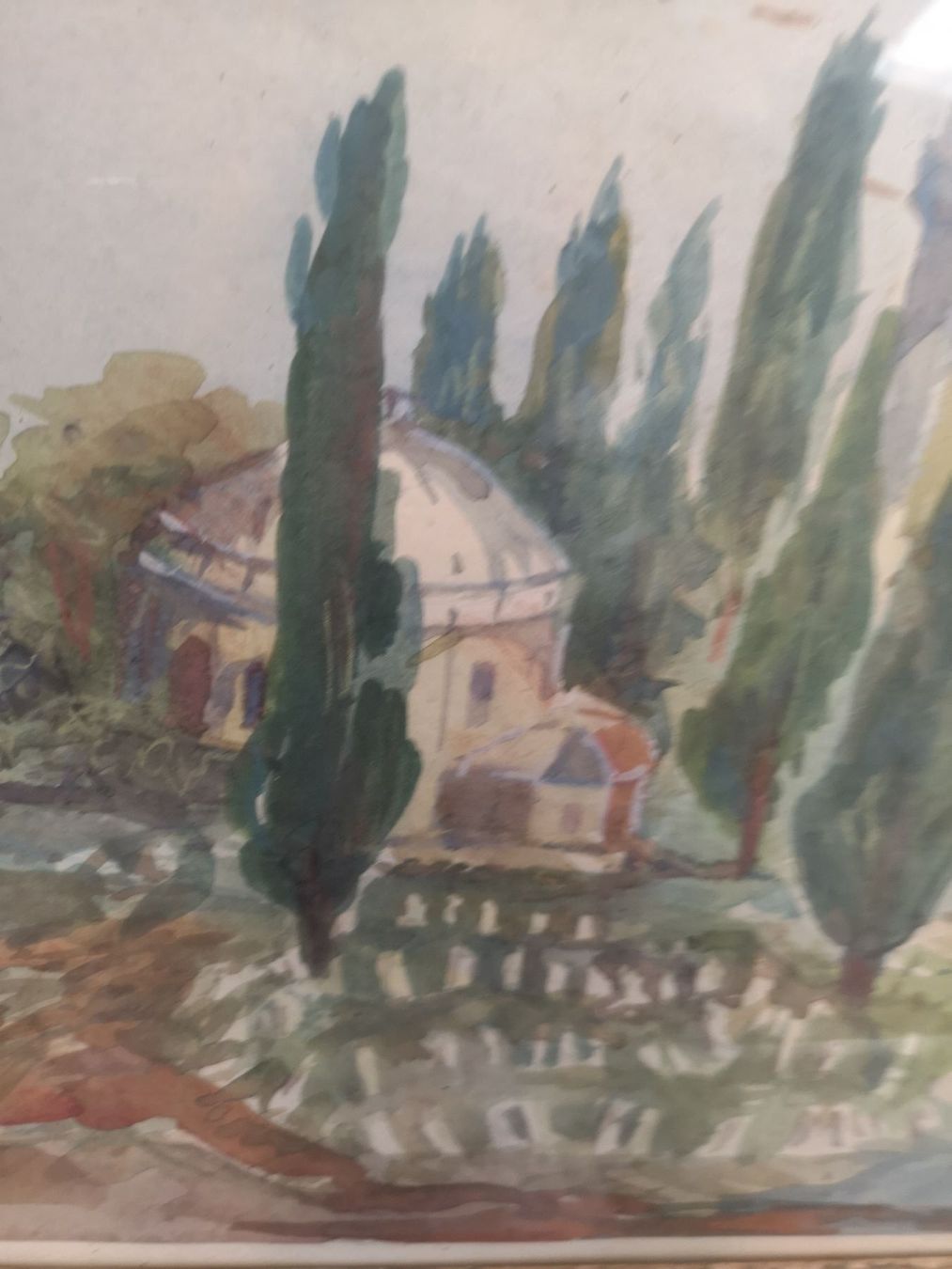 Gemälde: MAGNIFIQUE AQUARELLE SIGNÉE – Gebraucht aus Genève von Qanil77 4
