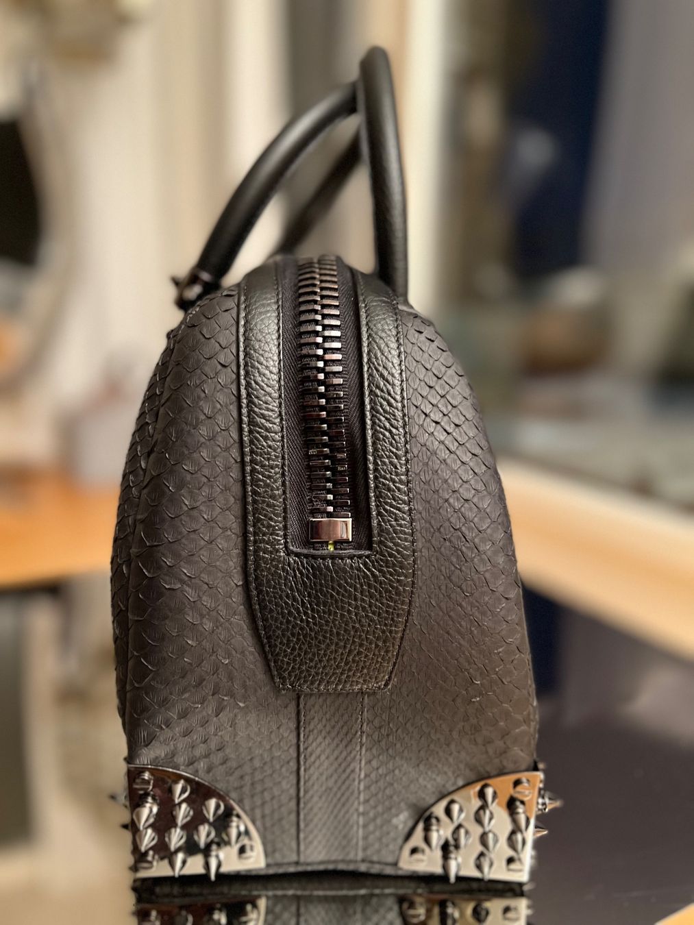 Philipp Plein Taschen für Damen: PHILIPP PLEIN Python Bag in Black! NEU! Storepreis 3800 Euro – Neu (gemäss Beschreibung) aus Richterswil von wahopp 4