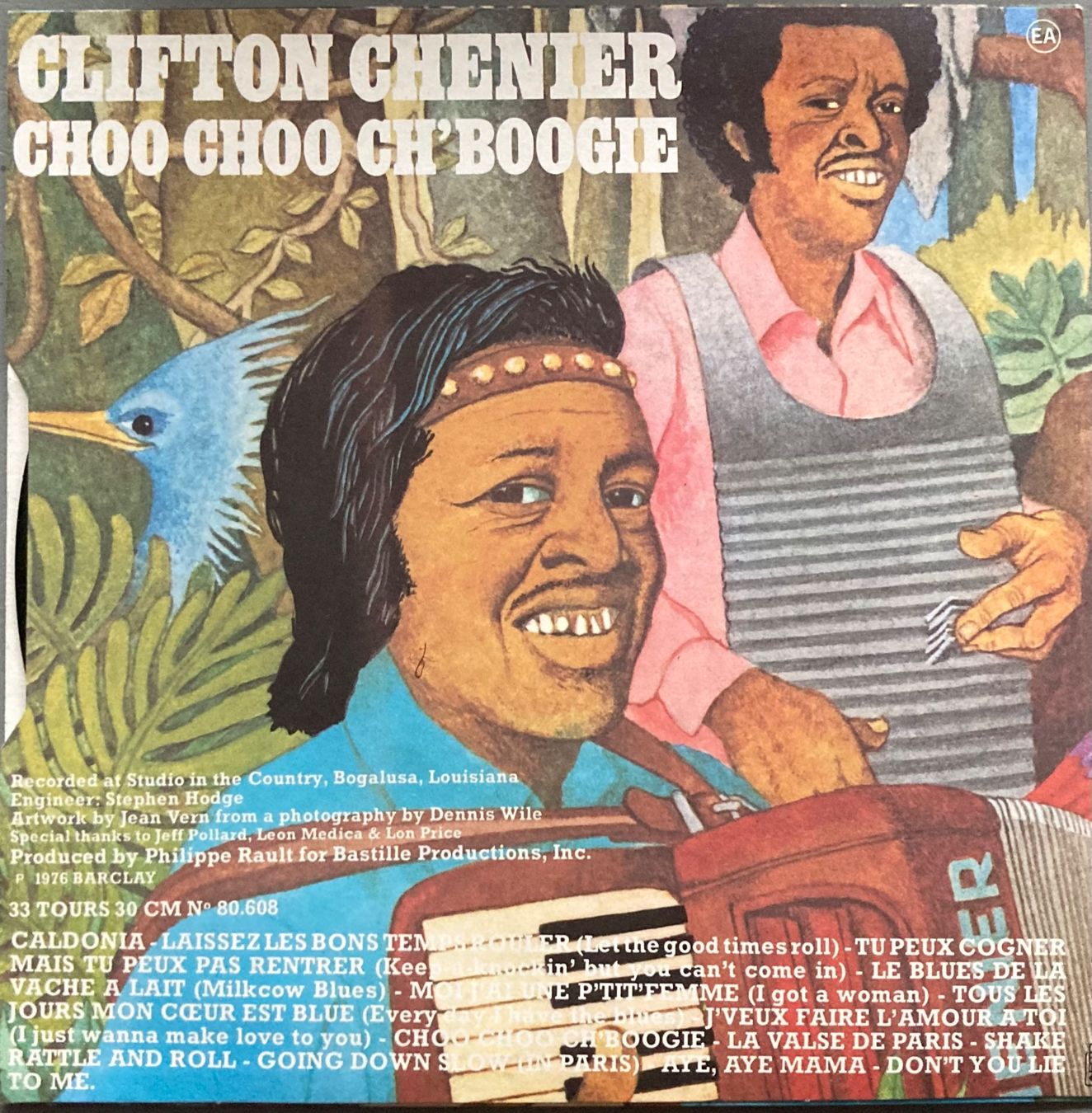Schallplatten: CLIFTON CHENIER - CALDONIA – Gebraucht aus Poliez-Pittet von Newtown-Records 1
