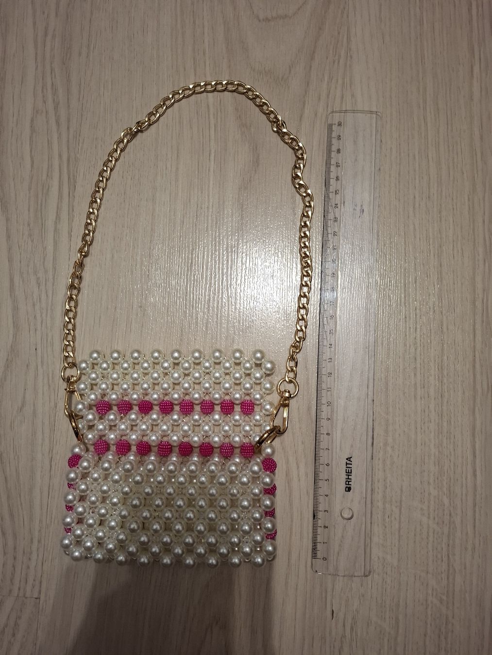Borse & Zaini: Trendige Perlen-Handtasche, neuwertig – Usato da Basel venduto da Svidovic 2