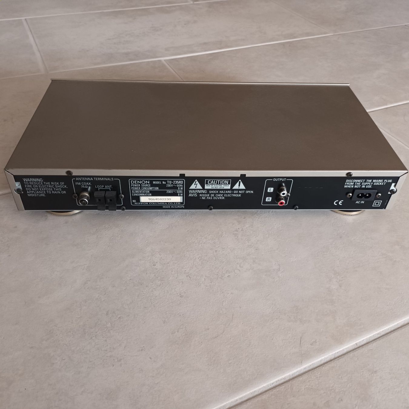 Denon Ricevitori: Denon AM-FM Stereo Tuner TU-235RD – Usato da Bäretswil venduto da ricoric 4