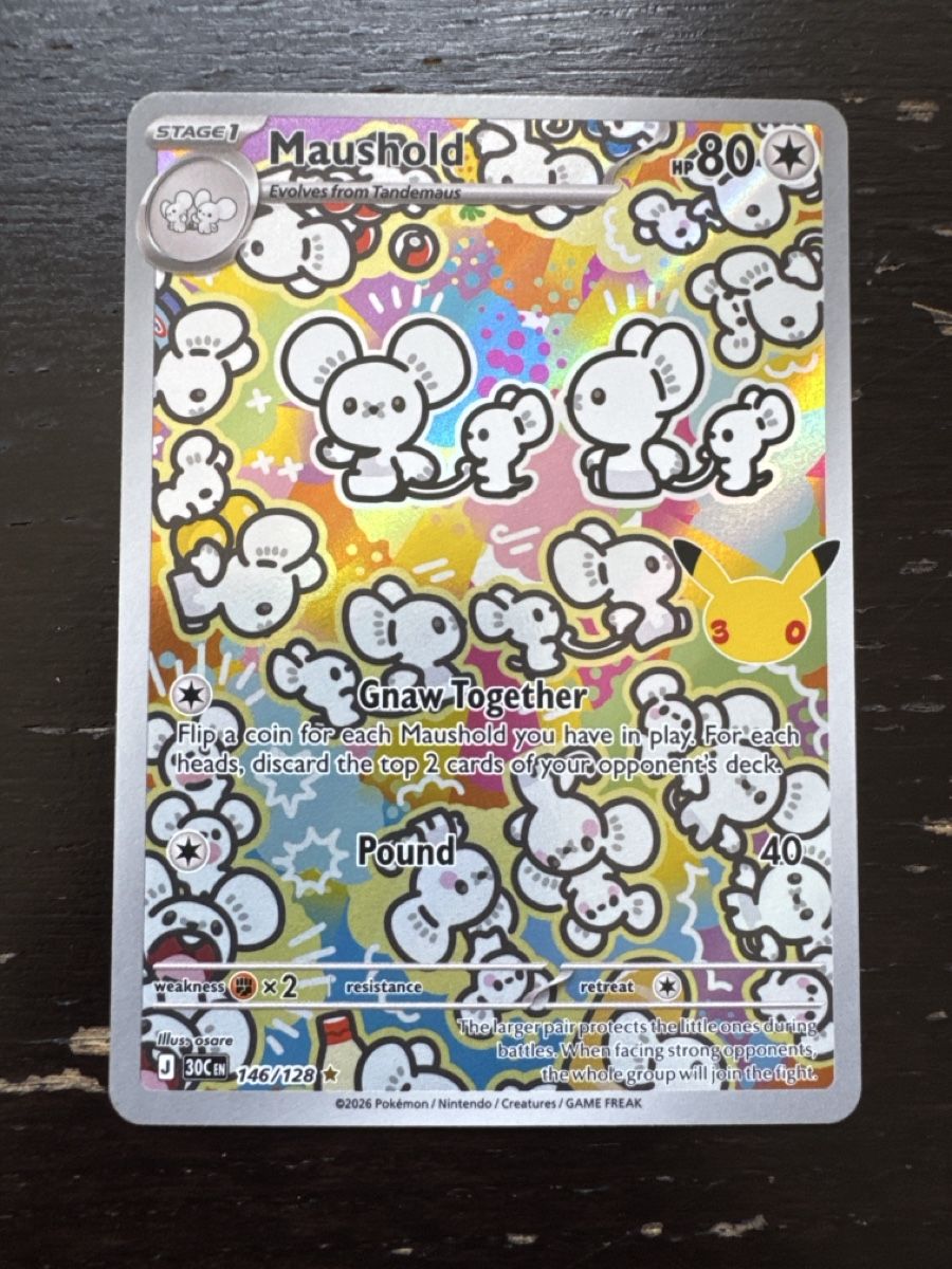 Pokémon Cartes à collectionner: Maushold 146/128 EN – Neuf (Voir description) à Erlenbach ZH par CAUGHTTHEMALL