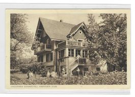 1920 OBERÄGERI Kinderheim"Sonnmättli"/Kinder+Betreuer Garten
