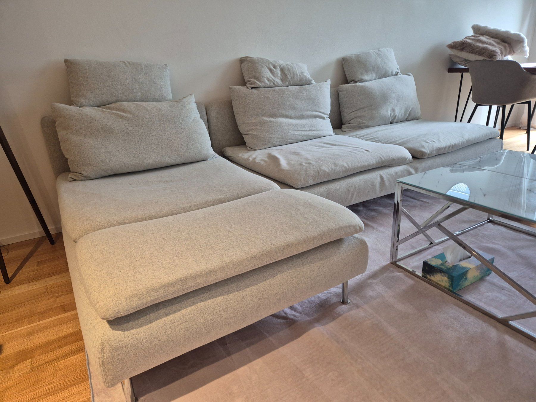 Ikea Sofas: Sofa Söderhamn hellgrau – Gebraucht aus Bern von Zoralina 4