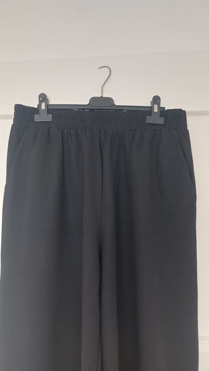 Pantalon Gris Et Noir Neuf Avec étiquettes — Marque Styled In Italy, Taille XL (petit Ajusté)