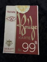 Spielkarten Bridge 99b WASCO AG feinste 55 Blatt abwaschbar