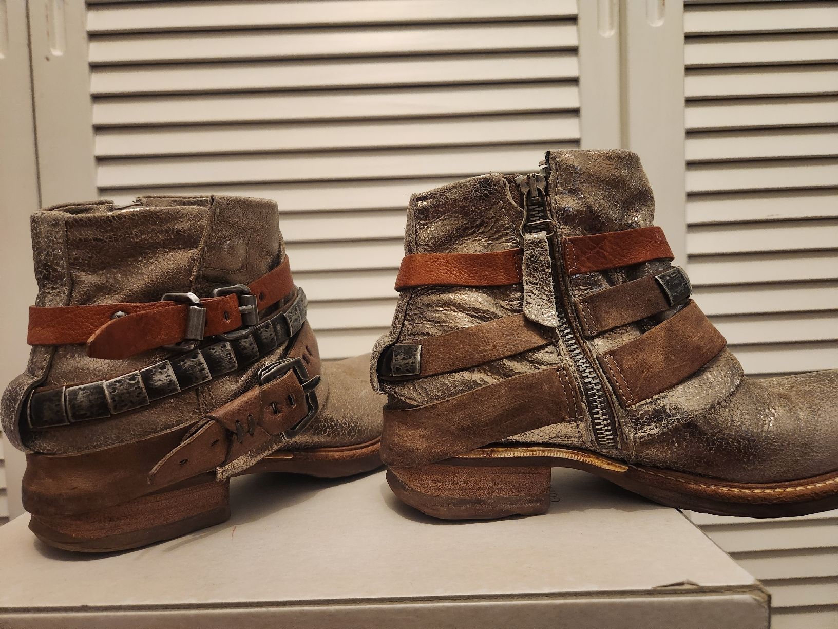 A.S.98 Damenschuhe: AS98 Airstep botines en cuir taille 36 – Gebraucht aus Lausanne von man_rw9q 3