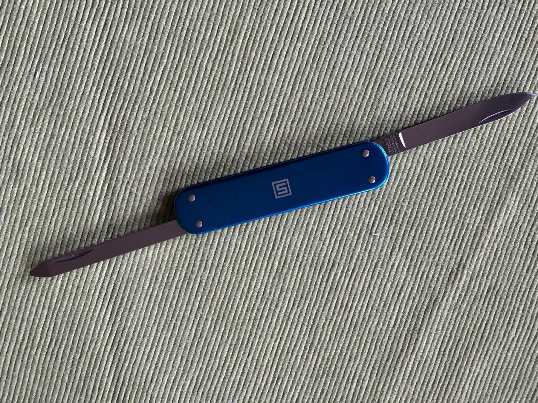 Victorinox Coltelli tascabile: VICTORINOX Alox blau – Usato da Langenthal venduto da Riccardamax 6