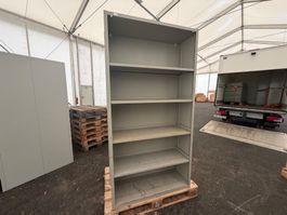 Lista Metallschrank mit 4 Schwerlasttablaren 100x36x195cm