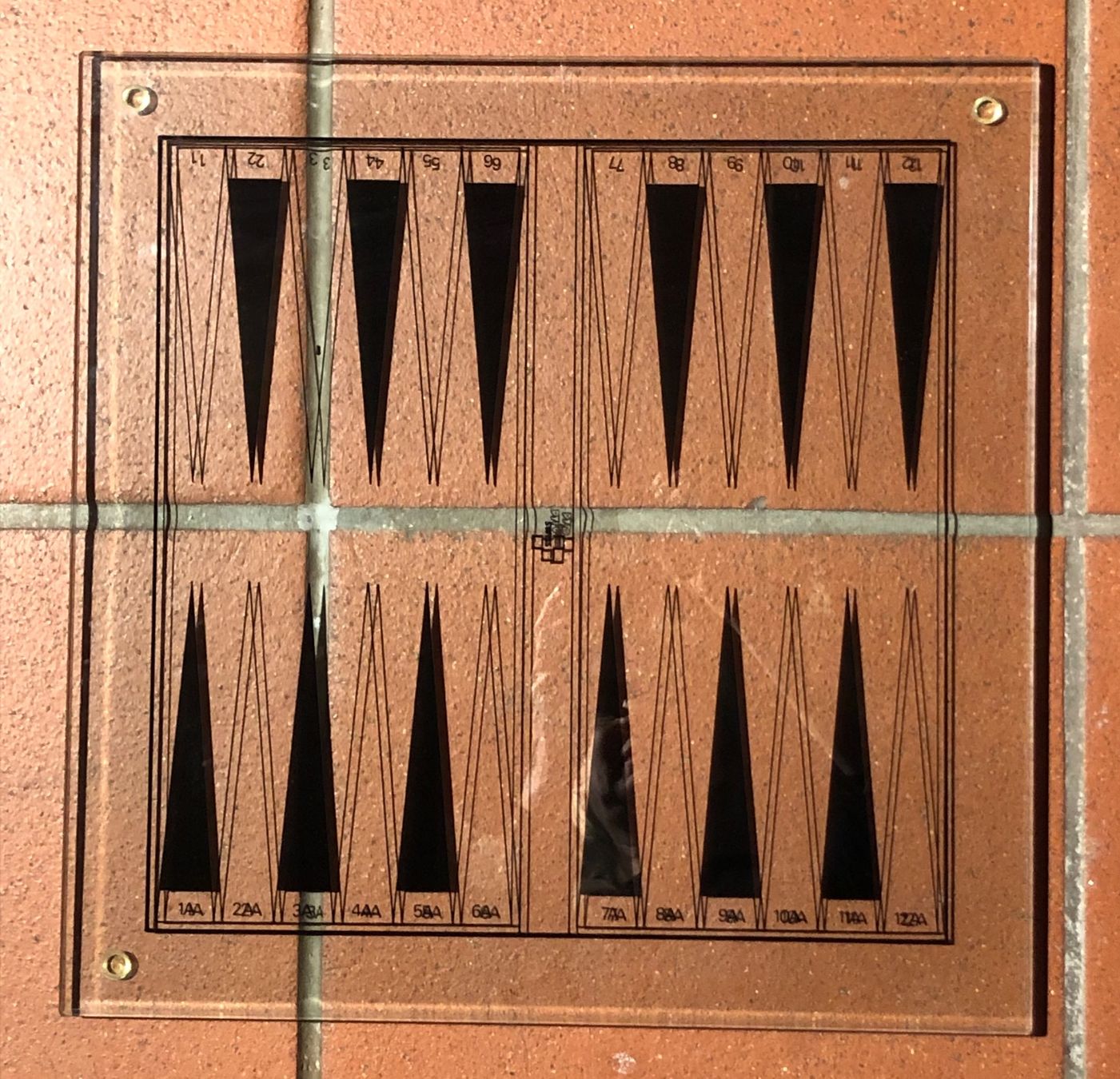Giochi: Backgammon Spiel aus Glas – Usato da Oberkulm venduto da Weberlisa