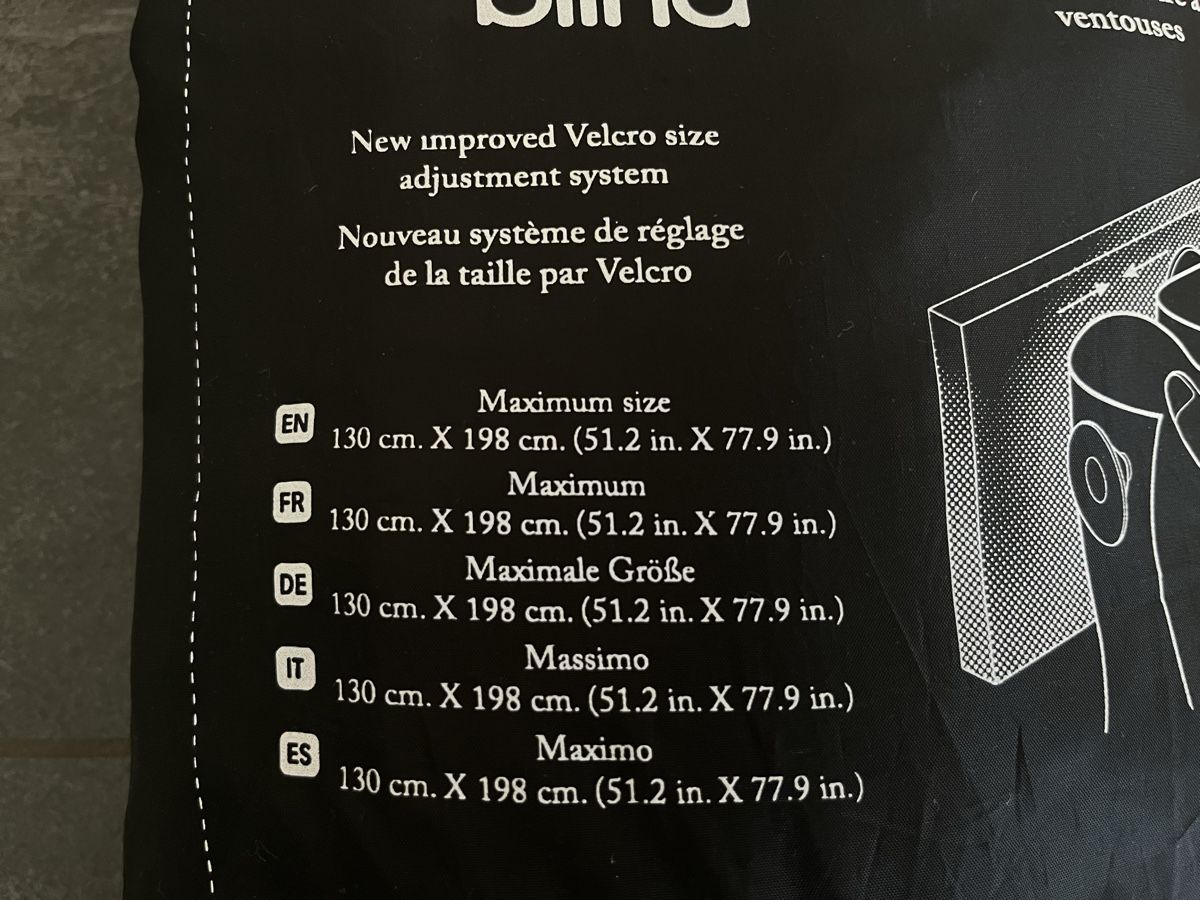 Tende: Gro anywhere blind - Verdunklungsrollo mit Saugnäpfen – Usato da Ehrendingen venduto da emm_7d8k 4