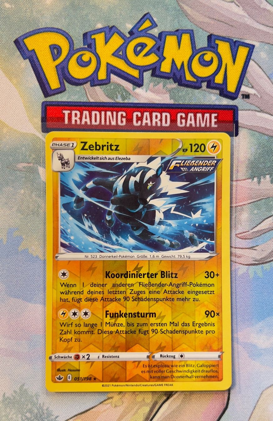 Cartes: Zebritz Reverse Holo Schaurige Herrschaft 051/198 – D'occasion à Sempach par R-G